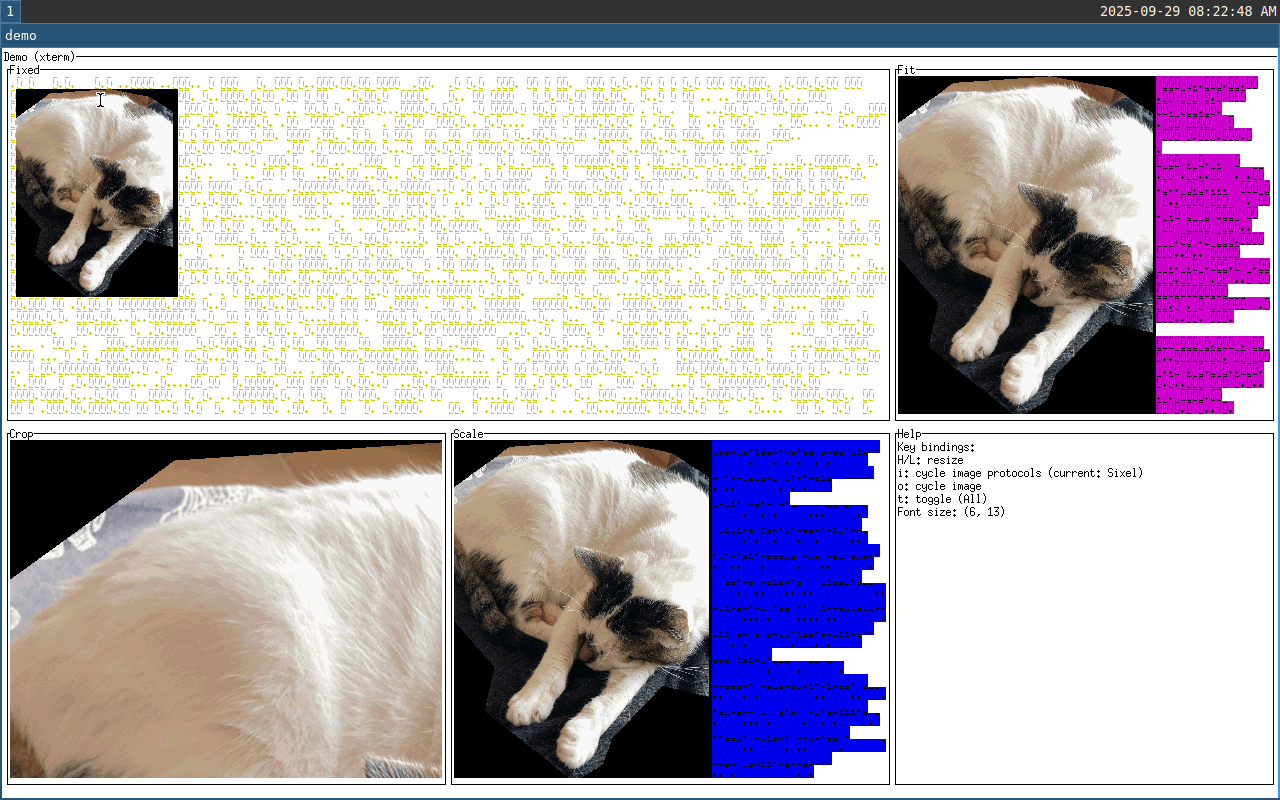 xterm-vt340 screenshot